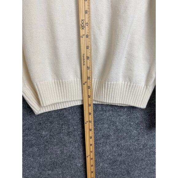 Urban Pipeline Sweater Women's Medium Cream Multi Color Strips Long Sleeve - Picture 9 of 15